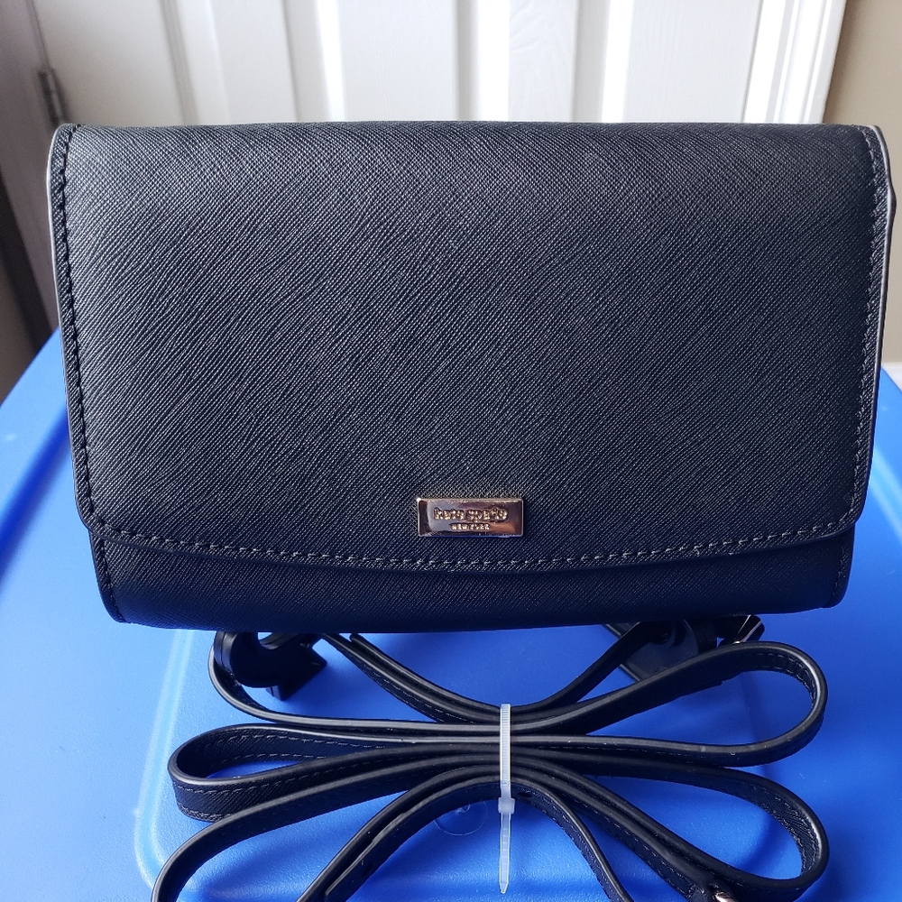 Kate Spade Laurel Way Black Addison Crossbody